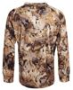 Picture of Long Sleeve Blend T-Shirt Yellow Waterfowl Honeycomb